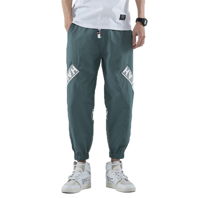 透气休闲冰丝裤工装裤穿220斤加肥加大50633-885,男装休闲裤,星座304A-1