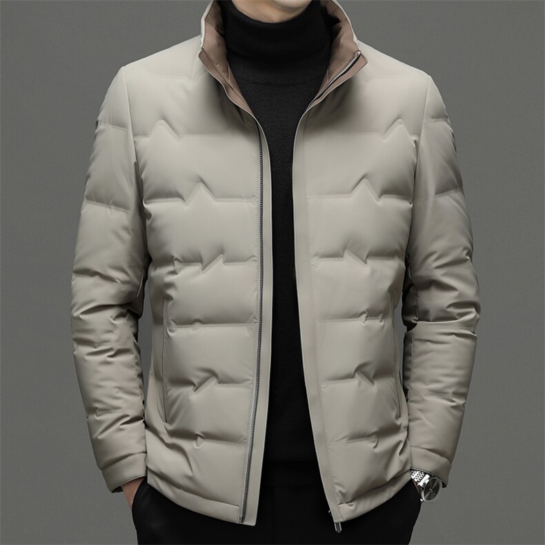 CSYR96717钱塘2020-2中年男士时尚休闲简约冬季厚款羽绒服P270,男装羽绒服,钱塘207-2