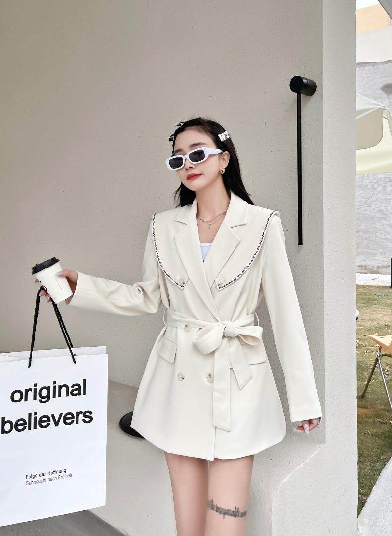 春装刺绣外套，工艺款西服外套，披肩可拖卸，其它，佐妍千黛