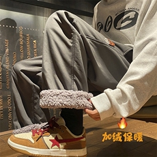 冬天加绒加厚防水羊羔绒休闲裤KK377特P55，男装休闲裤，星座712