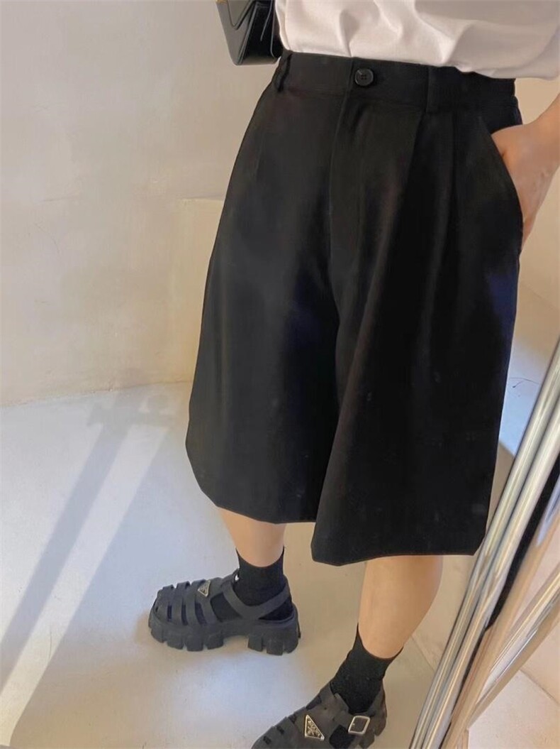 新款，薄款西装中裤面料垂坠不易皱，女装西装，MY.counter