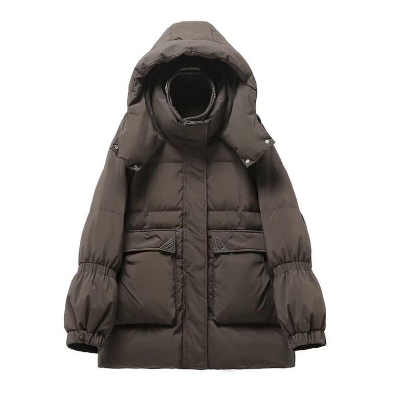 1506-1/MR24041/P209冬季新款宽松立领男女款百搭羽绒服潮款情侣,男装羽绒服,星座1506-1