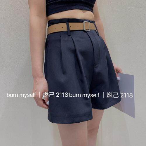高腰短裤很显瘦，女装，燃已