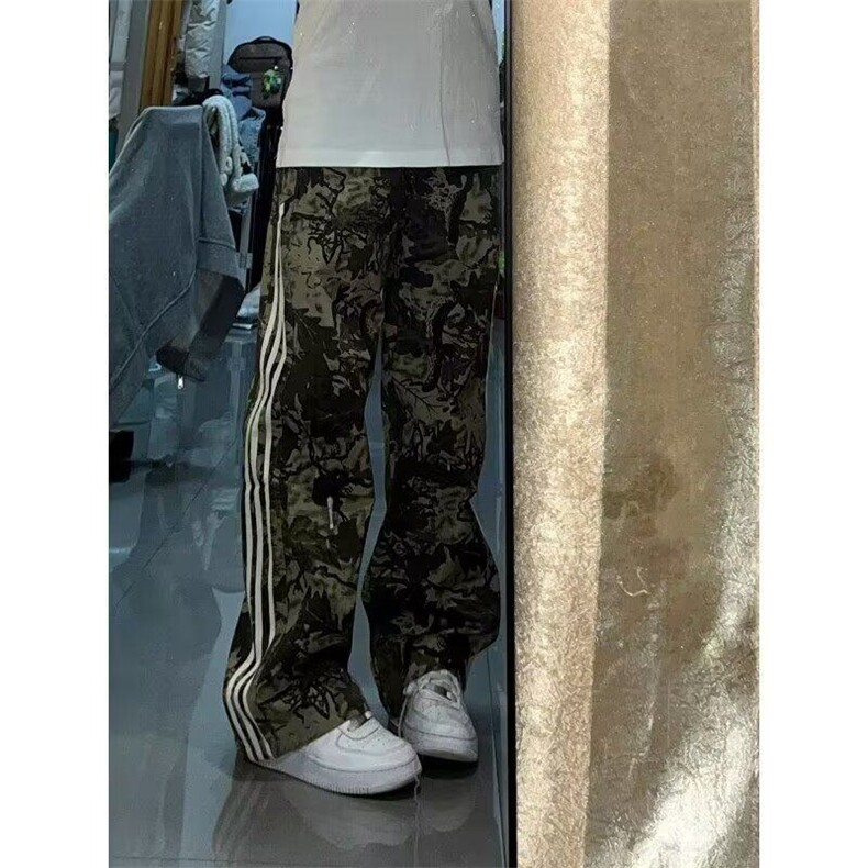 DA616-P45美式三道杠迷彩裤男机能风伞兵裤工装户外裤-网图现货图片