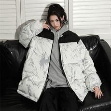 冬季新款羽绒服美式潮牌高级休闲宽松保暖外套D5564-TP165248，男装羽绒服，电商A102