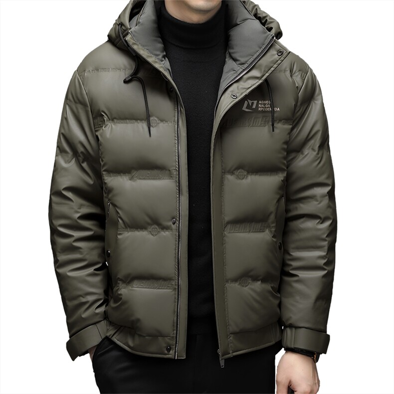 CSYR88218钱塘2020-2中年男士冬季厚款有帽时尚休闲羽绒服P280,男装羽绒服,钱塘207-2