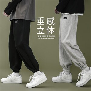 2023秋冬卫裤高弹健康布聚酯纤维WK606-1特批25，男装休闲裤，星座718-1