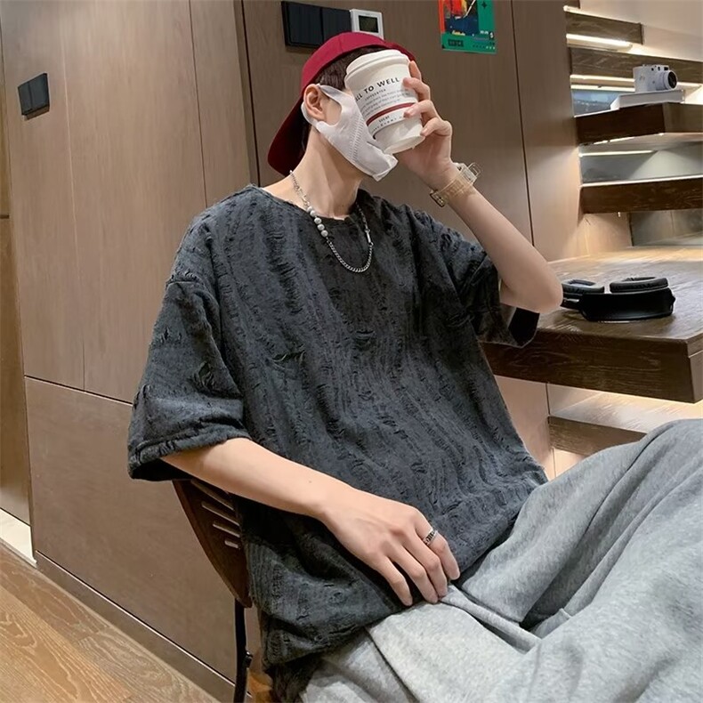 2023春夏季新款男休闲圆领短袖T恤Y217P30,男装T恤,星座1116-2