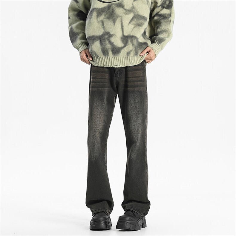 现货春季新款无影墙怀旧复古美式牛仔裤S-3XL914-4-A121P53，男装牛仔裤，星座914-4