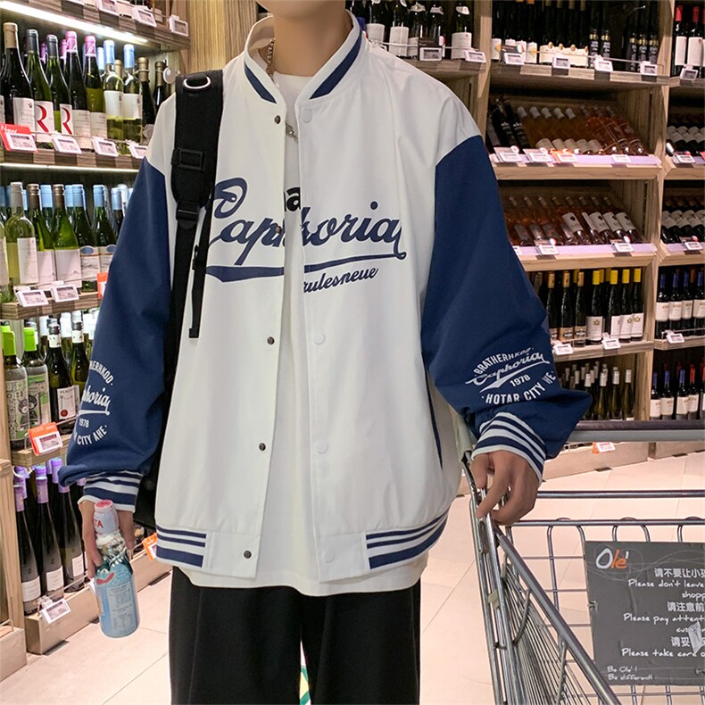 春季潮棒球服夹克外套122P70,男装夹克,电商A309