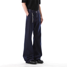 903-AB01-P45【S-XXL】原牛修身小脚微喇牛仔裤2，男装牛仔裤，星座903