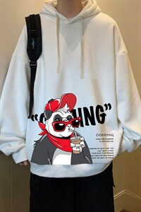 纯棉连帽卫衣男大码运动帽衫宽松薄WY2218-P35 加绒款-P40图片