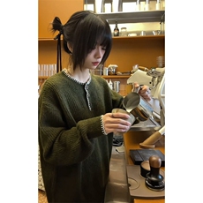 有货亨利领毛衣男款冬季潮牌慵懒风针织衫内搭打底衫LM5955-p58，男装针织衫/毛衣，星座1008