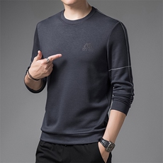 KLSB8719男式2023春季新款长袖T恤男休闲男装卫衣P60，男装卫衣，电商B360
