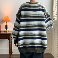 秋冬夹克日系机能外套小众设计感上衣港风潮Z5013-P43，男装针织衫/毛衣，星座1109-3