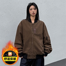 重磅美式水洗做旧工装秋冬新款夹克棉衣外套436-997-P125178，男装夹克，电商A436
