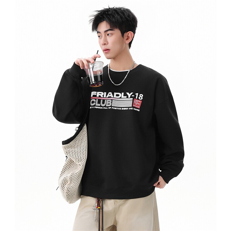 抖音供货 华棉圆领卫衣A158-WY50-P38（加绒+10元）图片