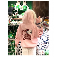 5713-P65原版内抽毛领可拆卸刺绣印花开衫外套薄款/加绒，女装短外套，星座617A-2