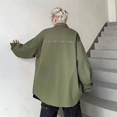 男春季新款长袖衬衫外套CK645P38，男装衬衫，星座1116-2