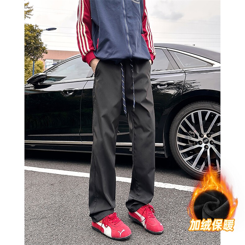XK60015JR-P30加绒款秋冬季（抽绳版）高品质抖音小脚裤,男装卫衣,电商A178