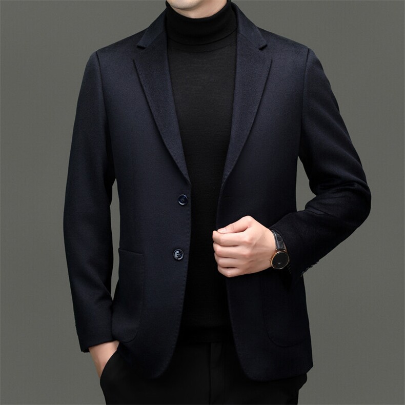 男装西服AE872羊毛羊绒西装高品质西服上衣2粒扣,男装西服套装,钱塘207-1