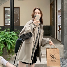 2025年冬季加棉拼接派克服外套2b082-2206-1-p285-k278，女装派克服，2B082