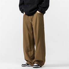 秋冬大码日系复古工装休闲裤哈伦阔腿裤美式休闲潮男女K276/P70，男装休闲裤，钱塘713
