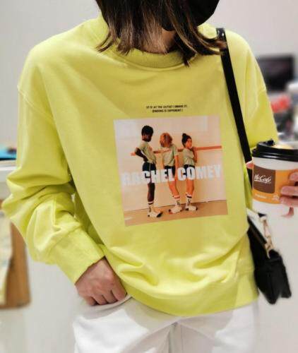 贴图白色卫衣，女装卫衣/绒衫，新雅行-1