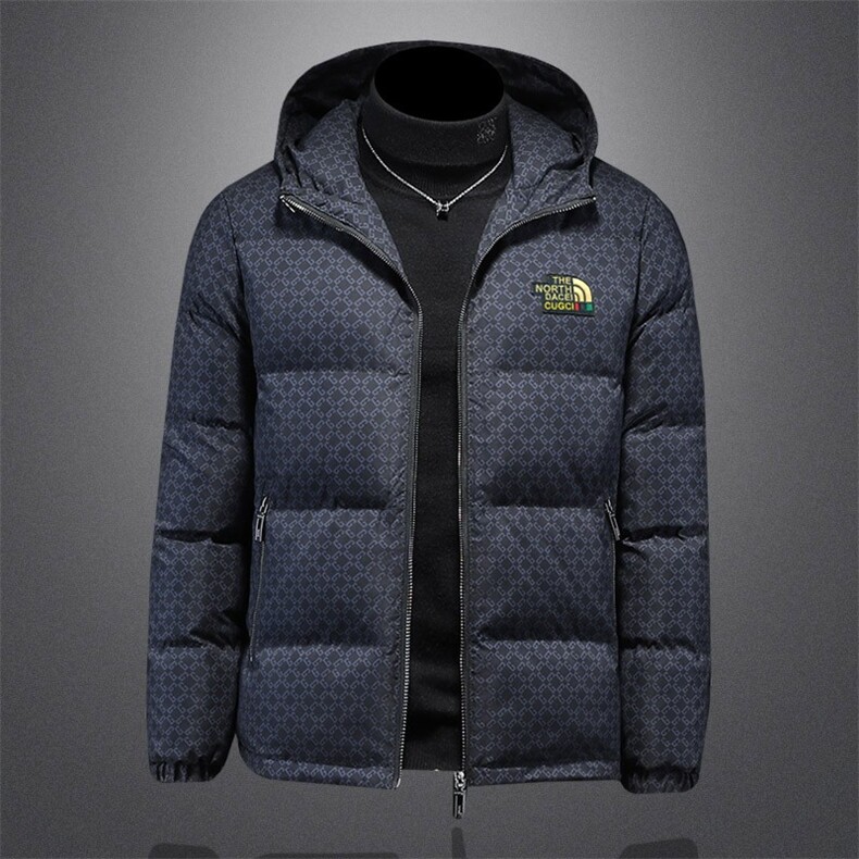 2025冬季新款男士连帽棉服6077-72699-P180假模，男装棉衣，钱塘6015（原D203）