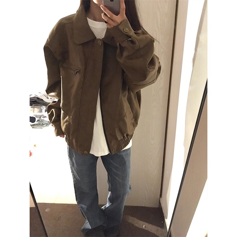 【有货】美式复古pu皮夹克工装皮衣外套JK735特P78,男装夹克,星座908-1