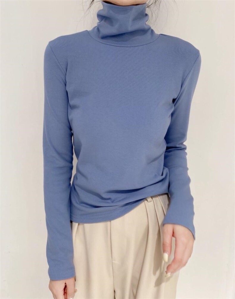 加绒加厚打底衫，其它，驿谷