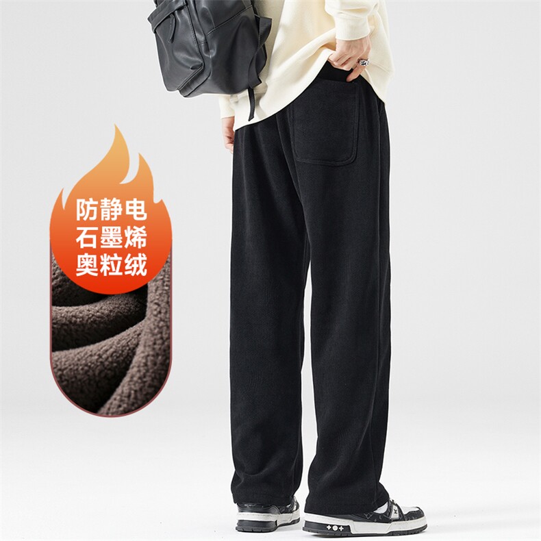 A178-1DY590AP95奥粒绒秋冬季美式灯芯绒卫裤,男装休闲裤,电商A178-1