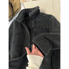 秋冬新款羊羔毛外套GS04-P85成分100聚酯纤维，女装短外套，星座1302