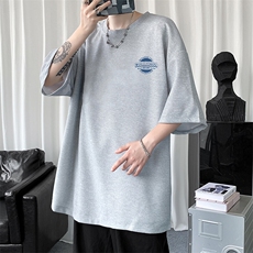华夫格t恤男短袖男大码五分袖大皂风HT73395-P22，男装T恤，电商A040