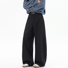 秋季新款休闲裤潮流宽松直筒阔腿长裤抖音品质A111-A356-P38，男装休闲裤，电商基地A111