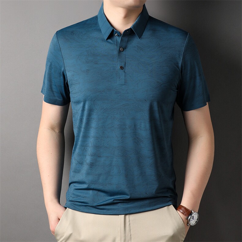 POLO衫男装衣服男士体恤衫T恤潮牌休闲翻领爸爸短袖HP3008-P68,男装Polo衫,星座1105-3