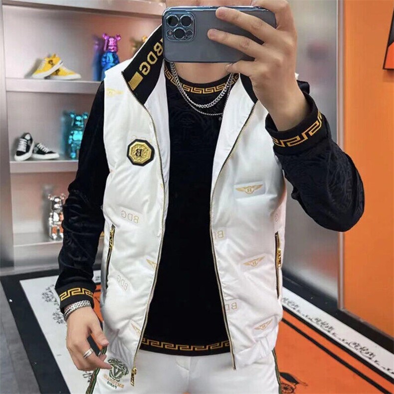 抖音直播2025新款立领羽绒马甲，男装背心/马甲，星座1206（原A206）