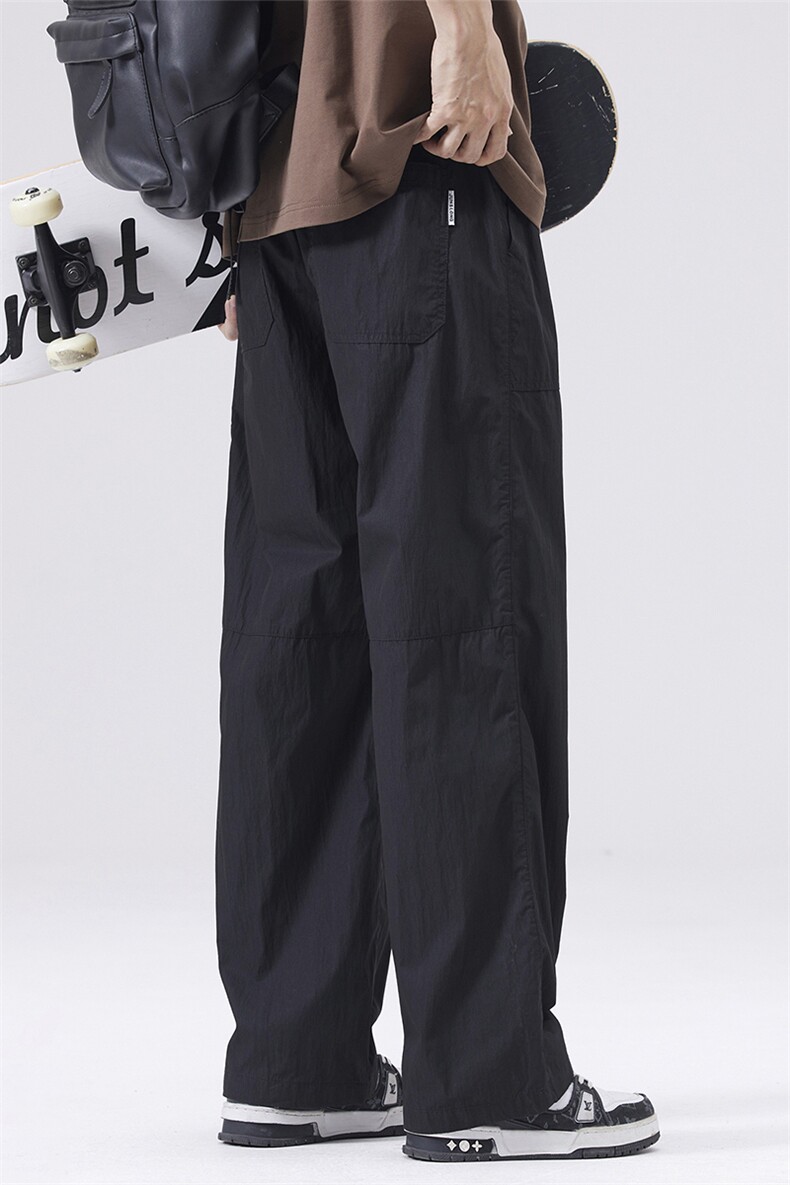 2025春夏装新款休闲阔腿裤男慵懒直筒宽松垂感长裤DY5015-P67,男装休闲裤,电商A178-1