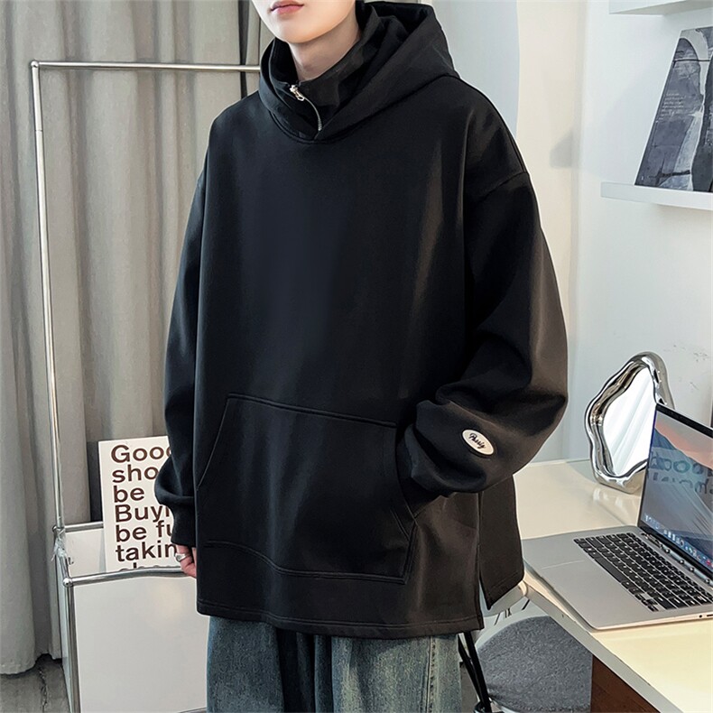 M-6XL420克内景大码秋季新款连帽套头卫109-W02040-P58,男装卫衣,星座109-1