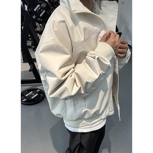 26春装新款美拉德立领飞行夹克boxy廓形休闲百搭外套上衣 JK6500图片