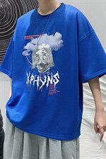 2025夏季原创设计港风潮流美式宽松休闲T恤B266-DX03-P30，男装T恤，星座B257-1