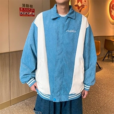 日系机能户外拼色工装夹克春款休闲冲锋衣防风男外套，男装夹克，星座716-3