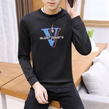 大货已备春季跑量款长袖T恤圆领韩版潮流男卫衣A112-W2730-P16，男装卫衣，星座1206（原A206）