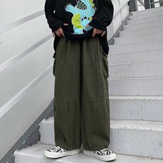 工装裤男春新款青少年时尚纯棉口袋休闲裤A376P35，男装休闲裤，星座1116-2