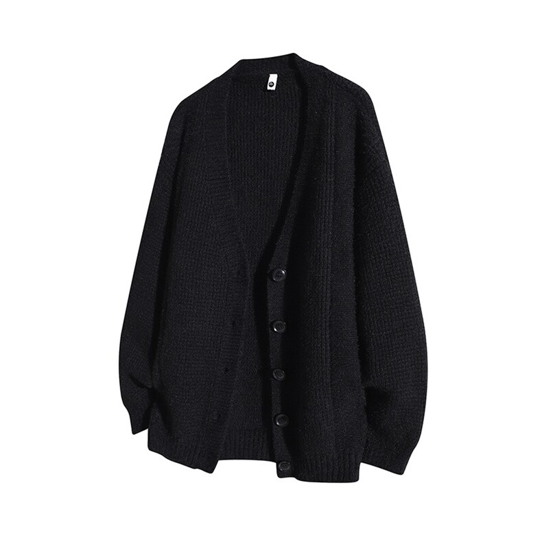 情侣款时尚潮流开衫毛衣痞帅宽松文艺百搭复古慵懒风毛衣HY601P55,男装针织衫/毛衣,电商A102B