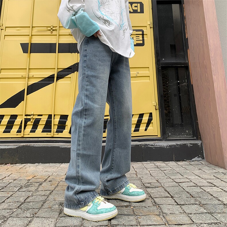 A178秋冬季牛仔裤男直筒修身显瘦百搭潮牌裤子740P40限价59,男装牛仔裤,电商A178