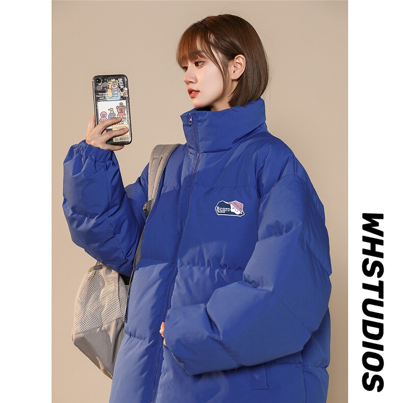 中性秋冬新款加厚保暖立领宽松棉服外套男MY62045P85控108,男装棉衣,电商A268
