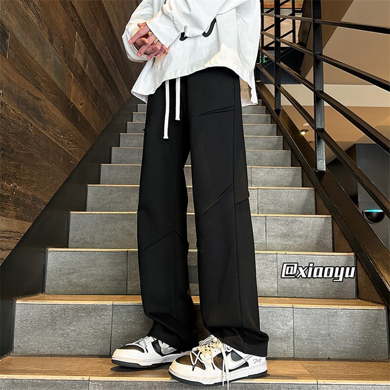 XZ616春季新款压褶设计款休闲卫裤TY2427P65控78,男装休闲裤,星座512A（原616）