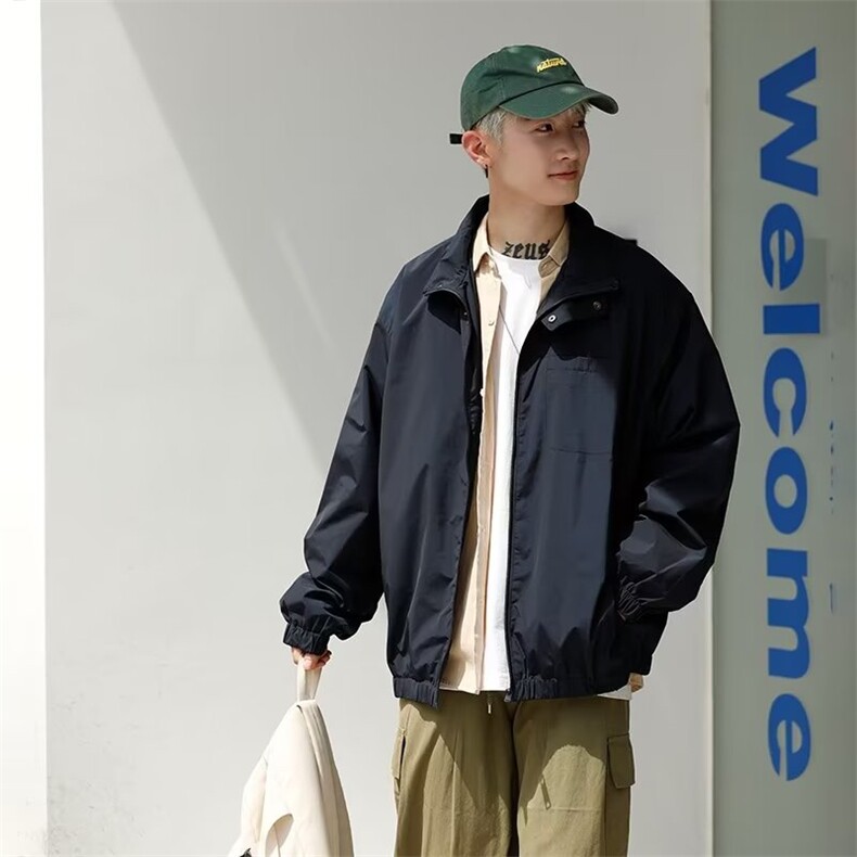 秋季青春流行男夹克文艺潮外套S883P55,男装夹克,星座1116-2