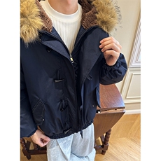 517A-8-Y95-P98毛领可拆卸牛角扣加棉高品质派克服情侣棉衣外套，男装棉衣，星座517A-8（原B282）